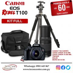 Kit Full Canon EOS Rebel T100
